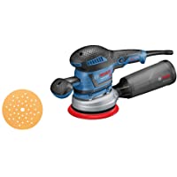 Bosch Professional GEX 40-150 - Lijadora excéntrica (400 W- Microfiltro- Ø plato 150 mm- en caja)